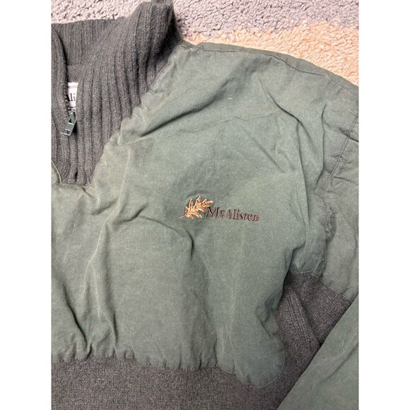 Original McAlister Hunting Waxed Cotton Upper Duration Wool Sweater Mens Large - Picture 3 of 10